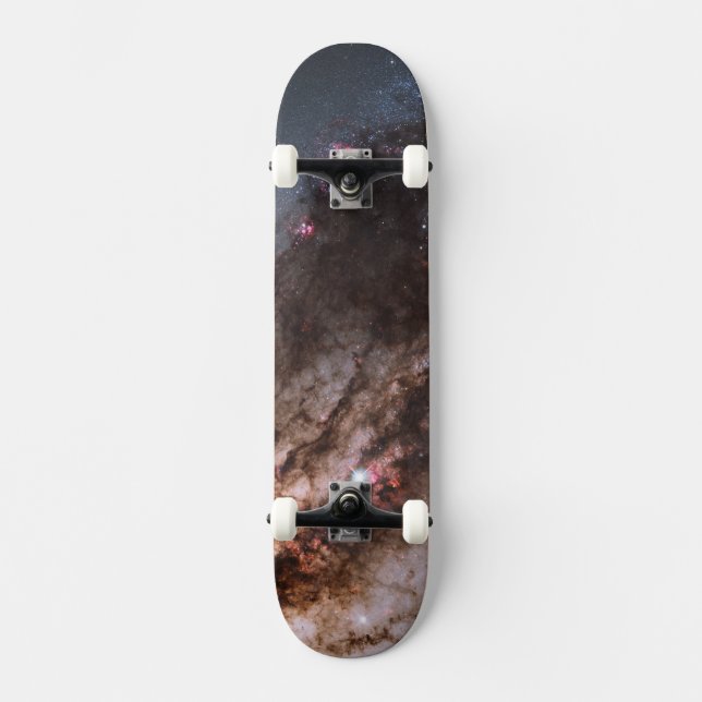 Skateboard Calles Oscuras De Polvo Crisscross Centaurus A Gal (Anverso)