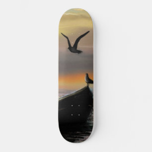 Skateboard Calmabilidad - acuarela