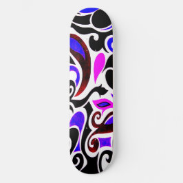 Skateboard Cambiar el giro retro de color con Wacky