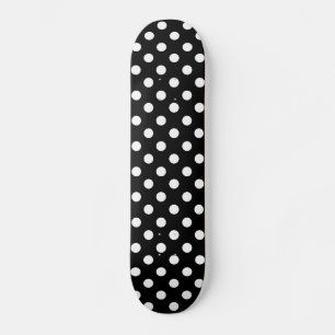 Skateboard Cambiar puntos de polka gris Cualquier Personaliza