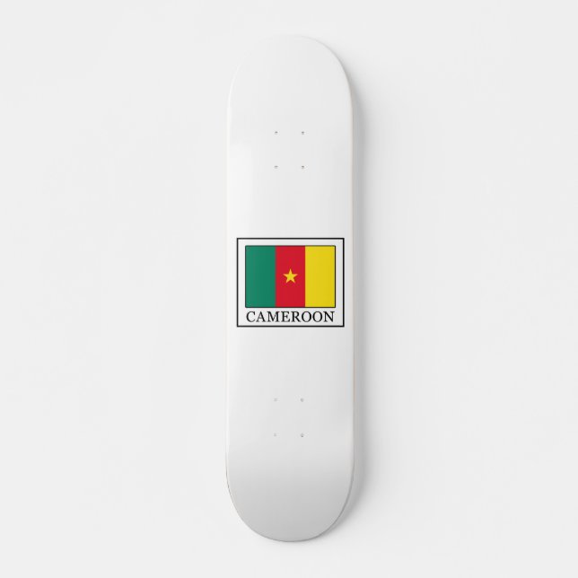 Skateboard Camerún (Anverso )