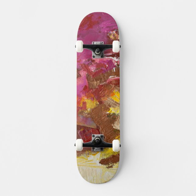 Skateboard Camina por ella (Anverso)