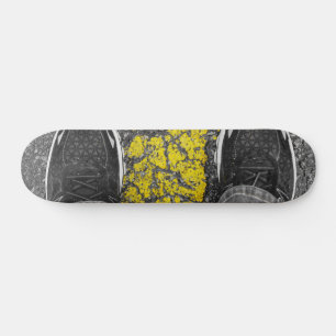 Skateboard Caminar Por La Línea
