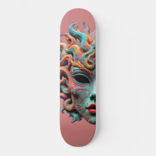 Skateboard Camiseta de Arte de Mitología Psicodélica