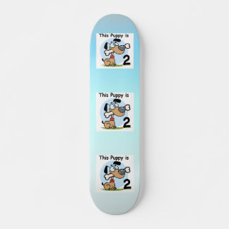 Skateboard Camisetas y regalos de esta cachorro de 2º cumplea
