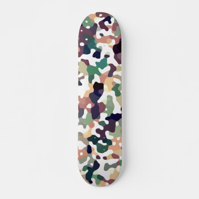 Skateboard Camo Autumn (Anverso )