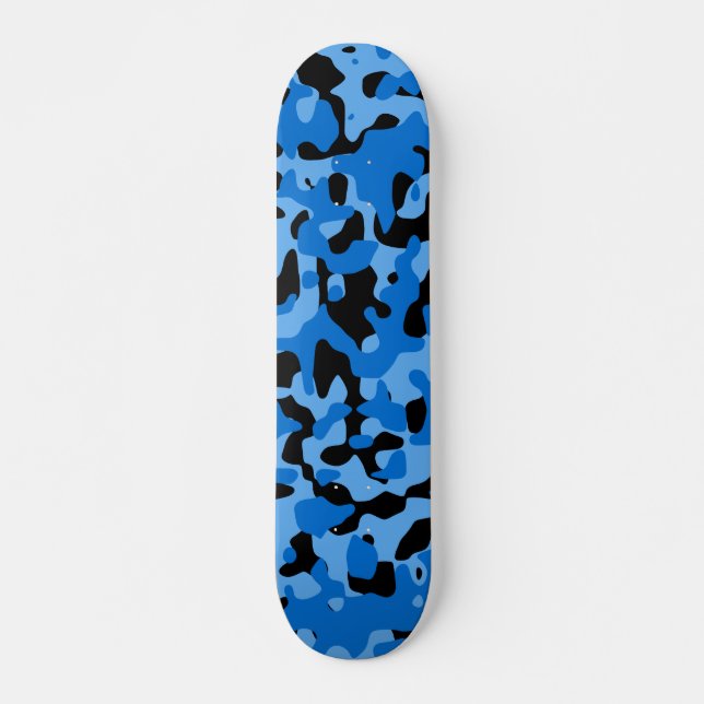 Skateboard Camo azul (Anverso )