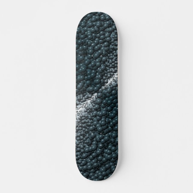 Skateboard Camo de burbujas oscuras (Anverso )