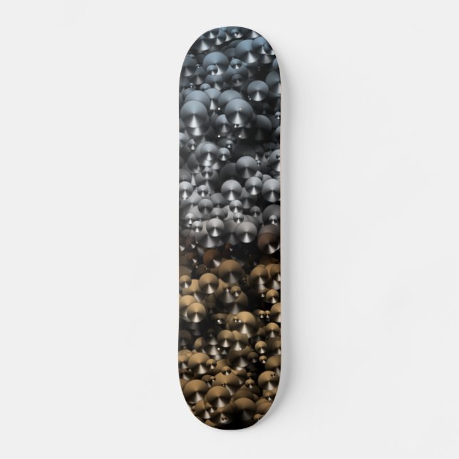 Skateboard Camo de invasión de OVNI (Anverso)