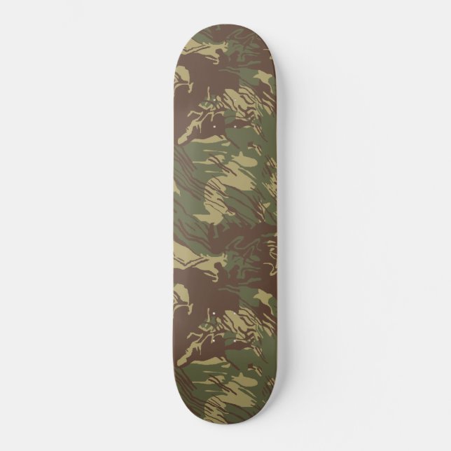 Skateboard CAMO de pincel de Rhodesia (Anverso)