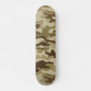 Skateboard Camo verde del ejército texturizado