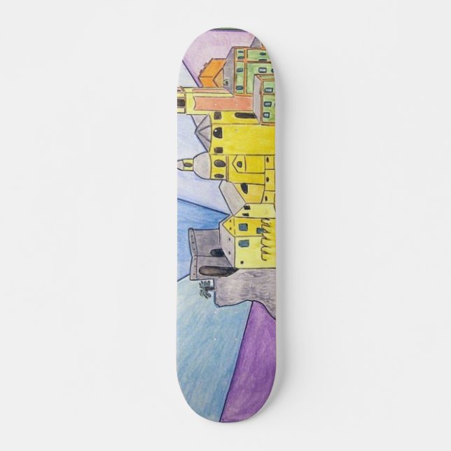 Skateboard Camogli Fish (Anverso )