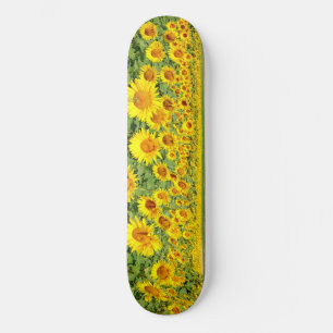 Skateboard Campo de girasol