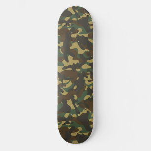 Skateboard Camuflaje de bosque