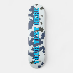 Skateboard Camuflaje de invierno