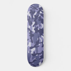 Skateboard Camuflaje de la Marina Púrpura  
