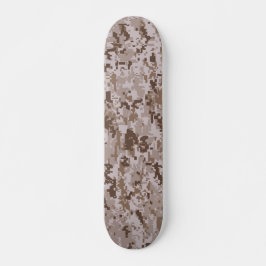 Skateboard Camuflaje digital - Patrón de camuflaje gris LG
