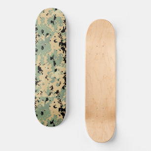 Skateboard Camuflaje digital – Patrón de camuflaje LG Tan-Ver