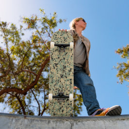 Skateboard Camuflaje digital - Patrón de camuflaje Tan-Verde