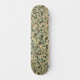 Skateboard Camuflaje digital - Patrón de camuflaje Tan-Verde