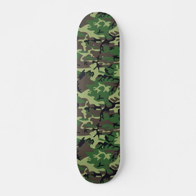Skateboard Camuflaje militar (Anverso )
