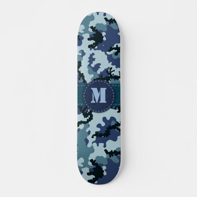 Skateboard Camuflaje naval (Anverso )