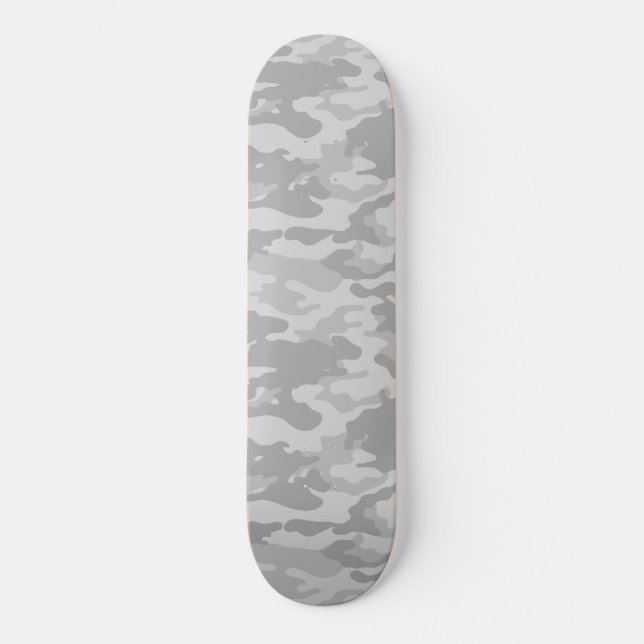 Skateboard Camuflaje urbano vintage (Anverso)