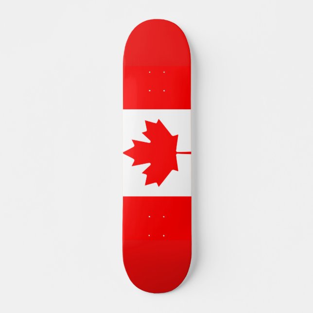 Skateboard Canadá (Anverso )