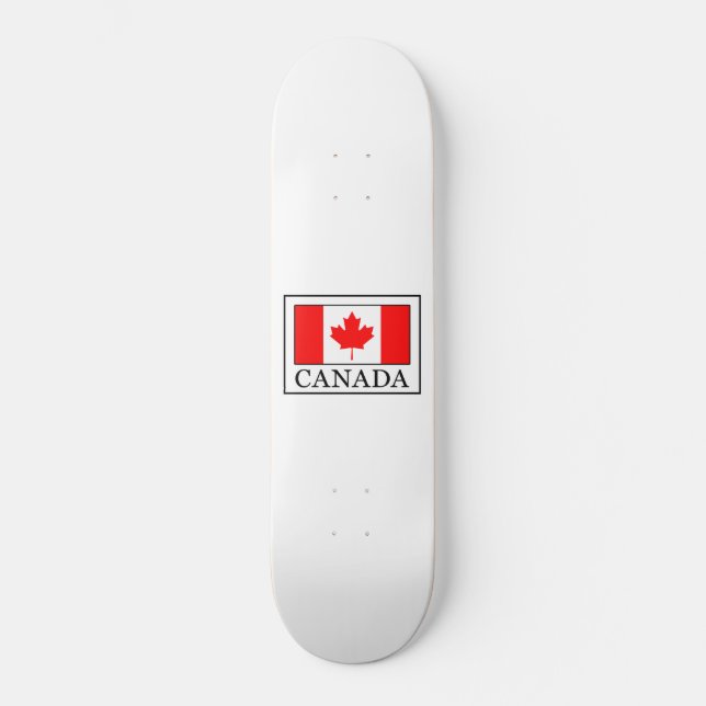 Skateboard Canadá (Anverso)