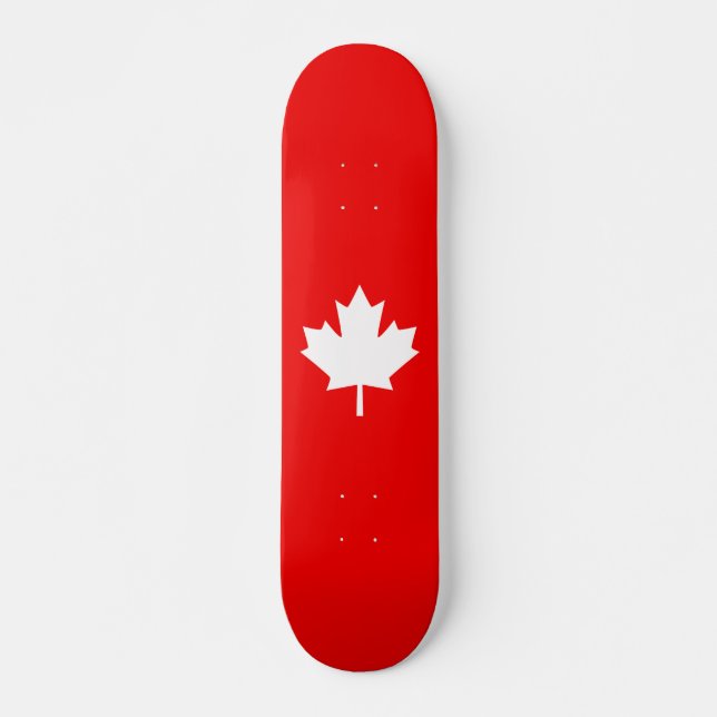 Skateboard Canadá: 1867 Aniversario 150 Años (Anverso )