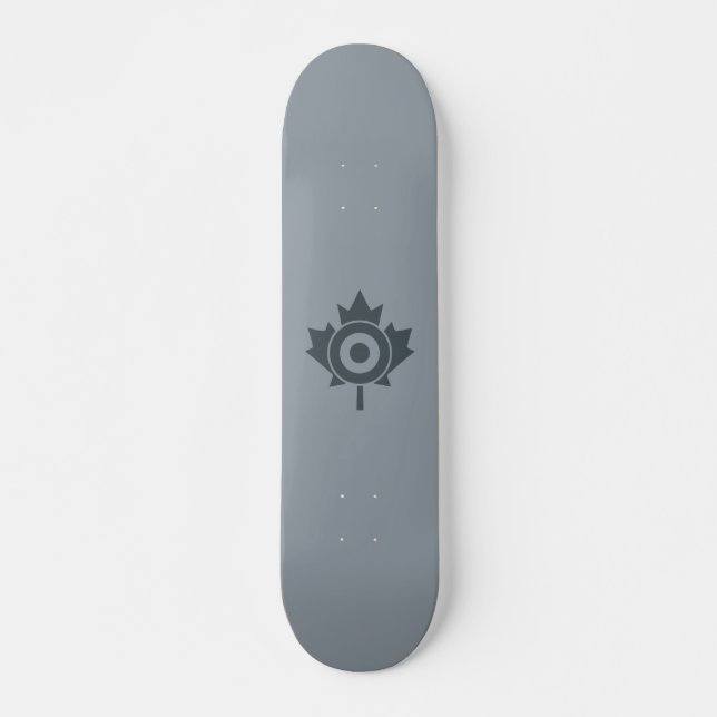 Skateboard Canadiense Maple Leaf Roundel Mod CANADA (Anverso )