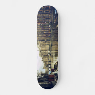 Skateboard Canales de Ámsterdam Urbana