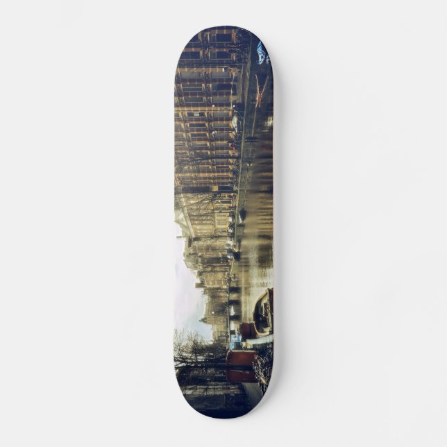 Skateboard Canales de Ámsterdam Urbana (Anverso)