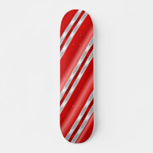 Skateboard Candy Cane Fusion (Skateboard Deck)