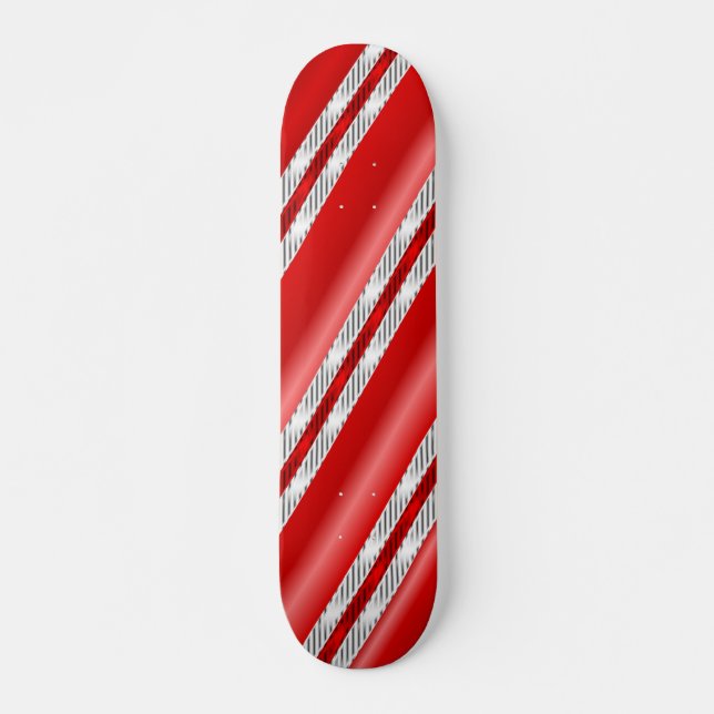 Skateboard Candy Cane Fusion (Skateboard Deck) (Anverso )