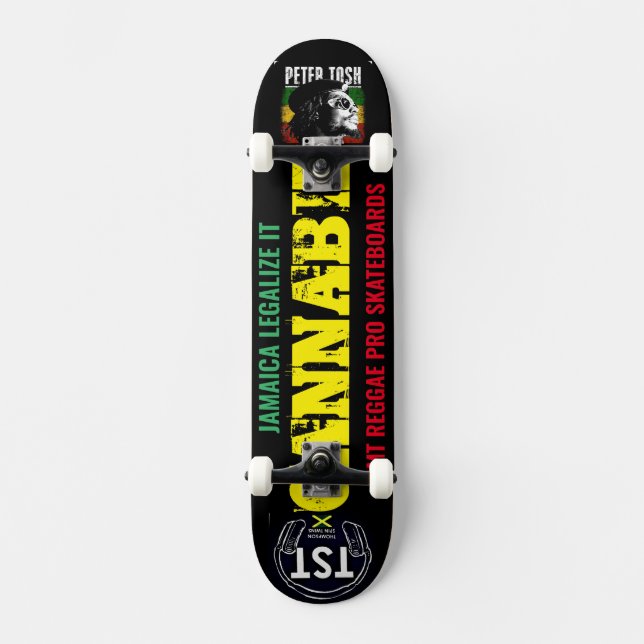 Skateboard CANNABIZ JMT (Anverso)
