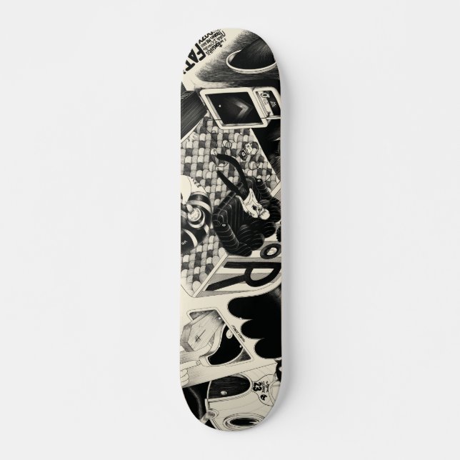 Skateboard cansancio (Anverso )