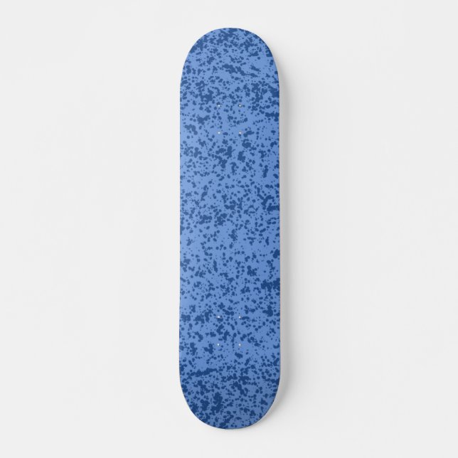 Skateboard Caos de punto azul (Anverso )