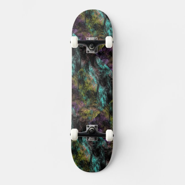 Skateboard Caos Oscuro (Anverso)