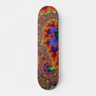 Skateboard Caos psicodélico
