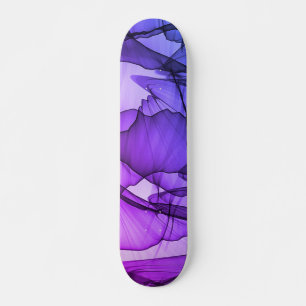 Skateboard Capa mística de ciruela