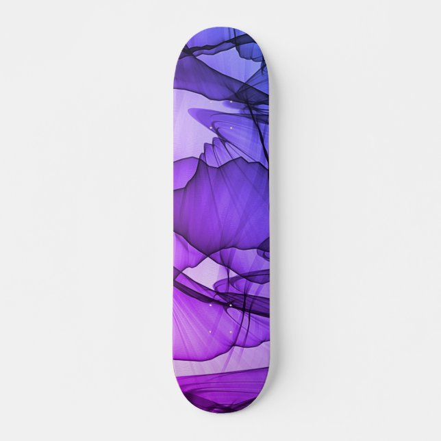 Skateboard Capa mística de ciruela (Anverso )