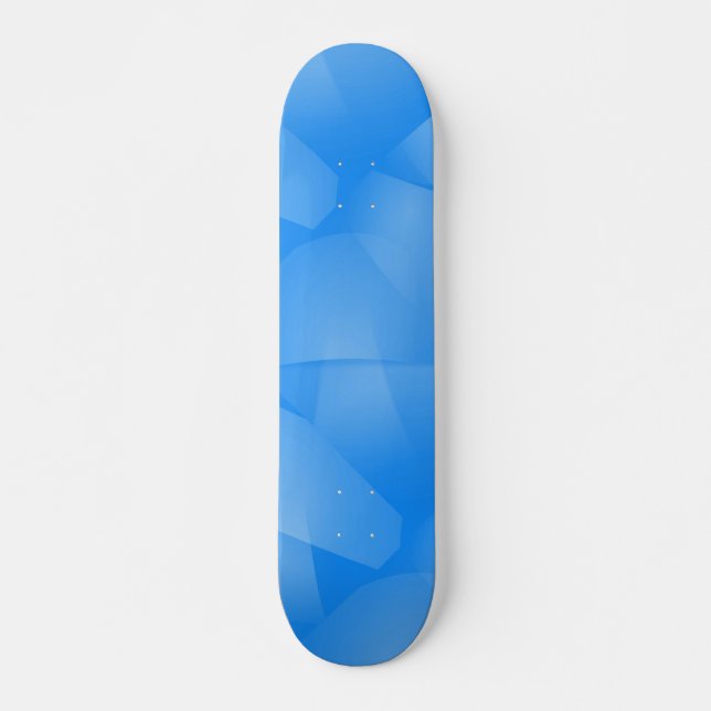 Skateboard Capas Delicadas de acento azul (Anverso )