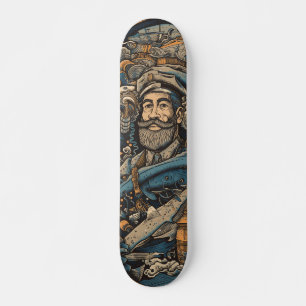 Skateboard Capitán psicodélico oscuro Nemo