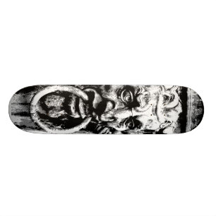 Skateboard Cara alemana gótica