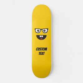Skateboard Cara de friki