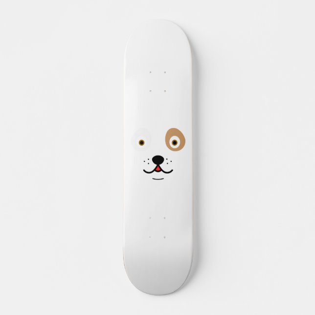 Skateboard Cara de perro (Anverso )