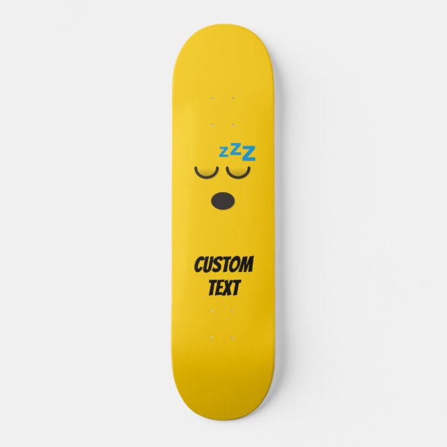 Skateboard Cara Durmiendo (Anverso)