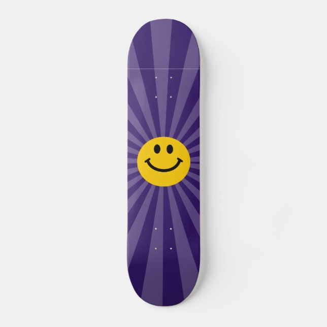 Skateboard Cara feliz (Anverso)