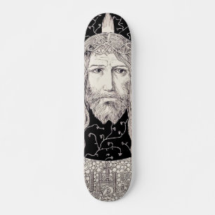Skateboard Cara sagrada de Jesucristo